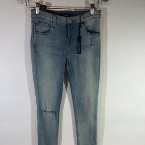 J Brand Mid Rise Skinny 811 Wonder 24 New